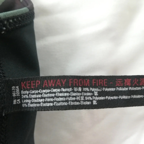 FP Free People Movement Daybreak Camo Graphic Sports Bra Medium Support Large - Picture 13 of 16